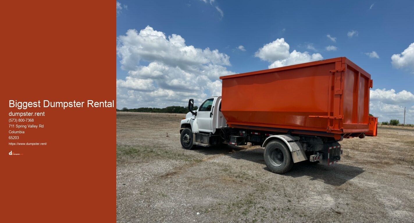 Residential Dumpster Service