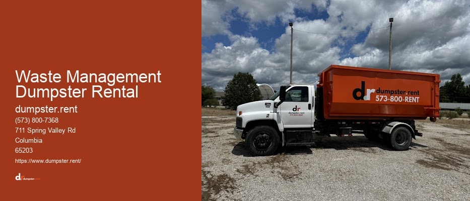 Waste Management Dumpster Rental