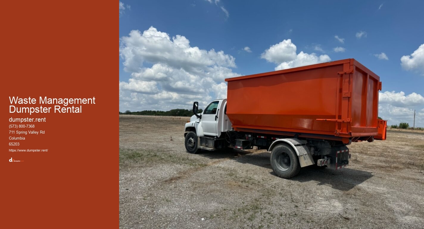 Landfill Dumpster Rental